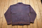 Vintage 1990s Bay Club Knitted Cardigan Sweater