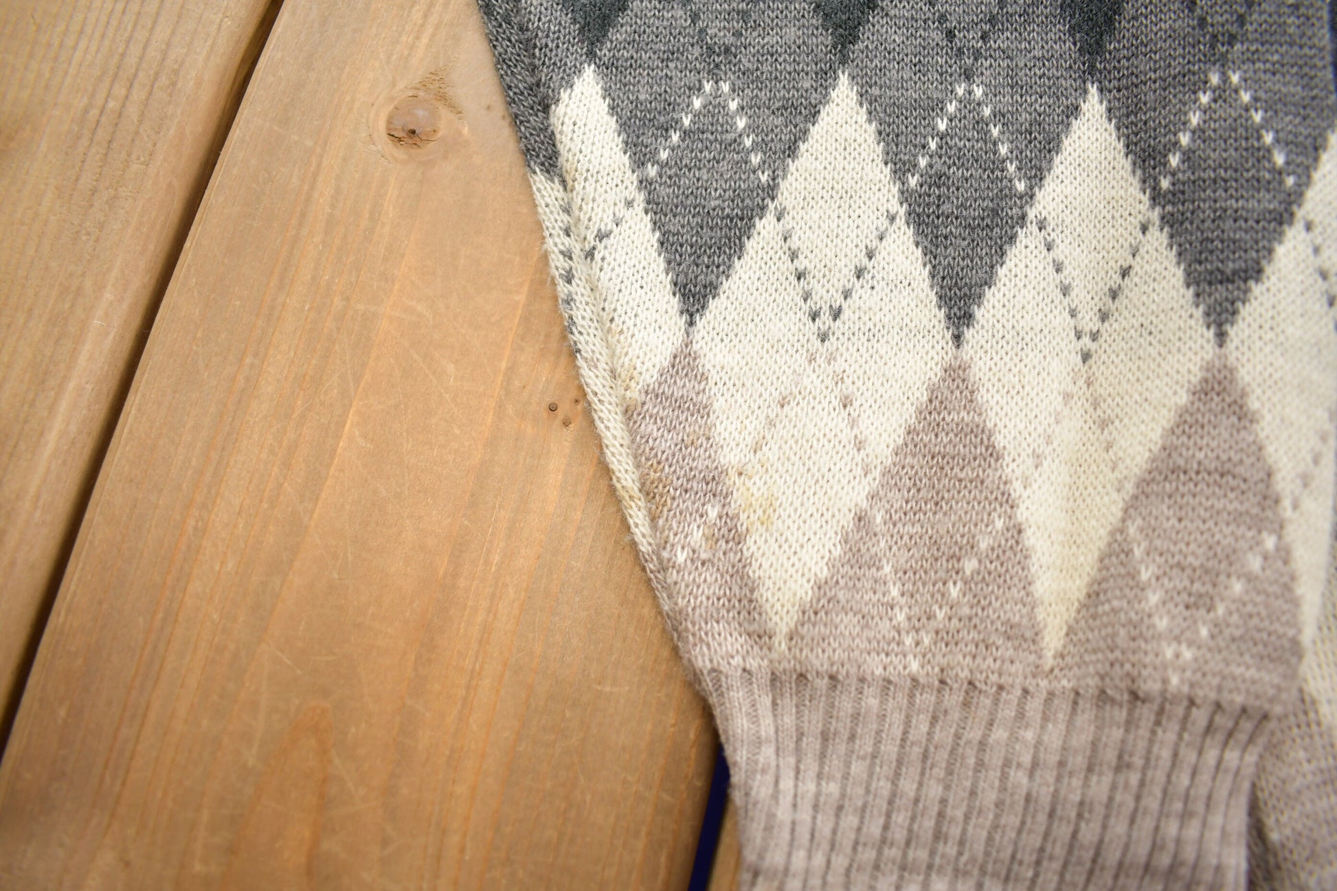 Vintage 1990s Alberto Danti Knit Crewneck Sweater /