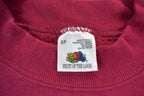 Vintage 1990s Fruit Of The Loom Grandma Style Crewneck Sweater