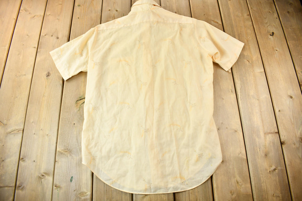 Vintage 1970s Arrow Perma Iron Button Up Shirt