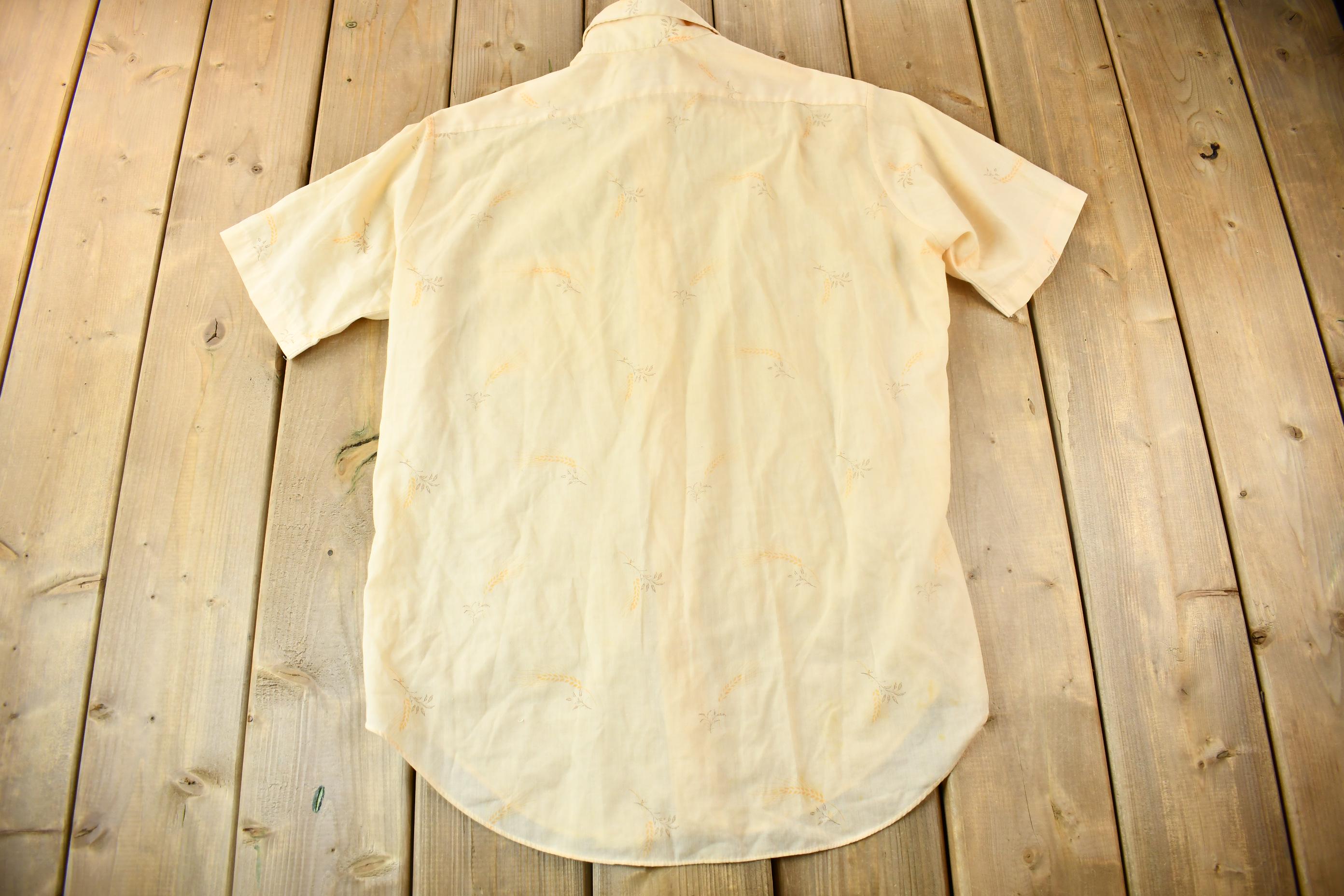 Vintage 1970s Arrow Perma Iron Button Up Shirt