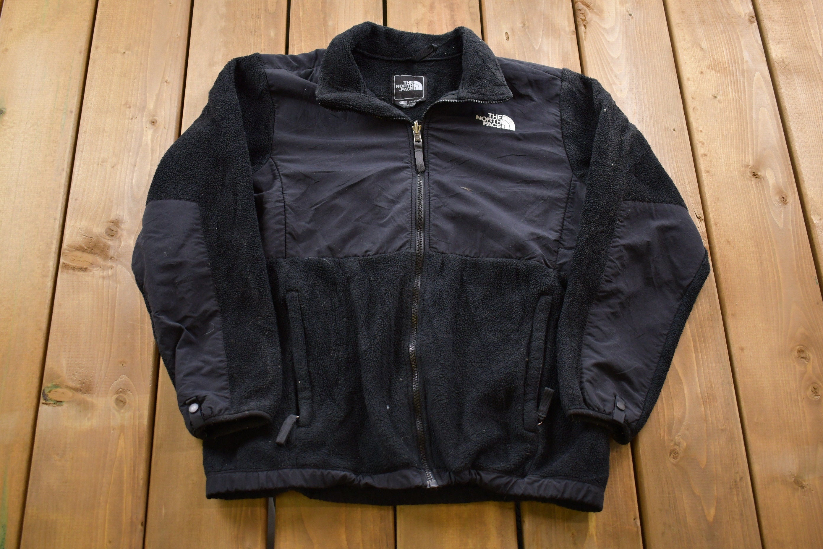 Vintage 1990s Girls The North Face Denali Fleece Sweater