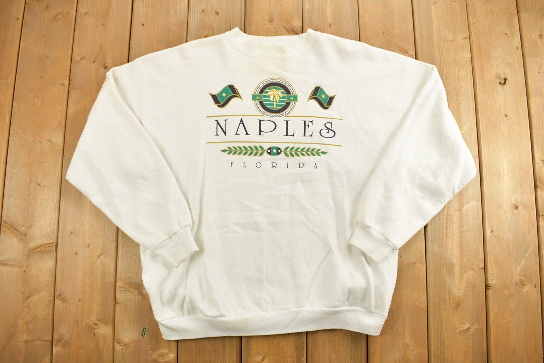 Vintage 1990s Naples Florida Crewneck Sweatshirt