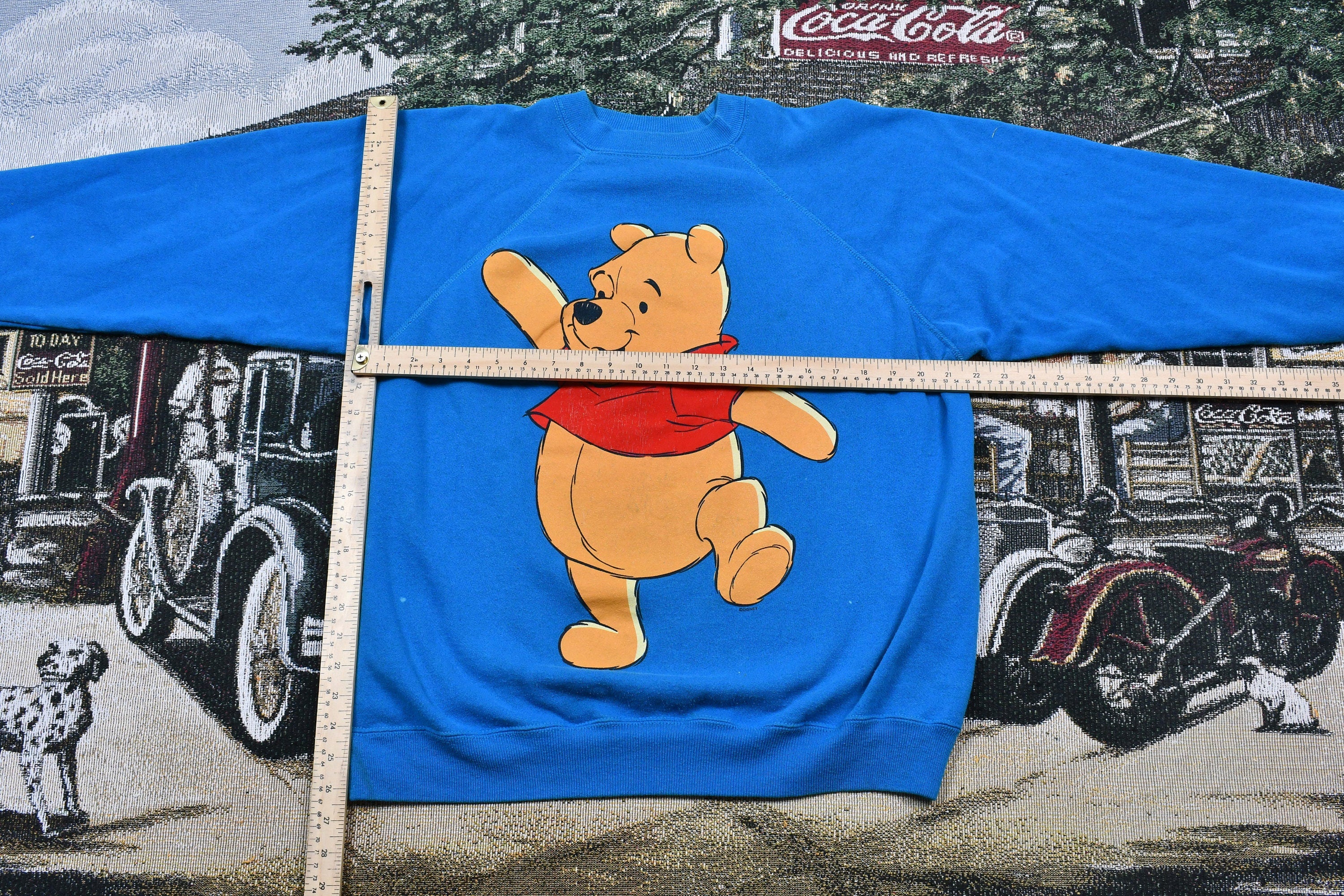 Vintage 1980s Disney's Winnie The Pooh Raglan Crewneck