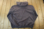 Vintage 1990s Distressed Carhartt Quarter Zip Up Hoodie