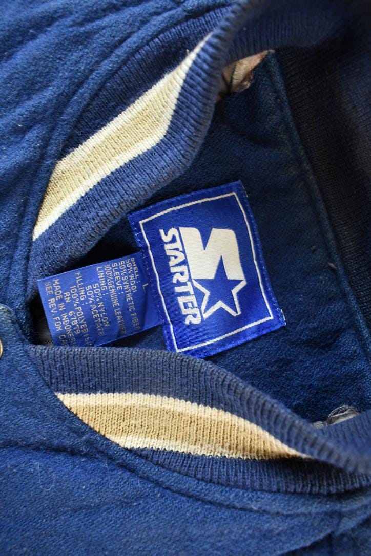 Vintage 1990s University of Notre Dame Collegiate Varsity Jacket