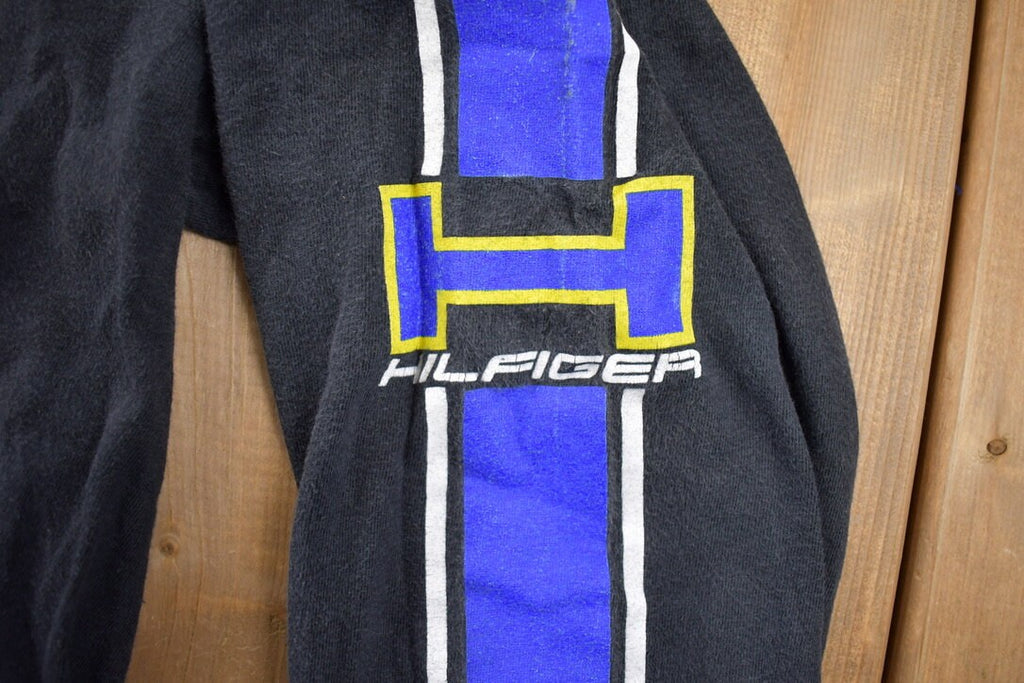 Vintage 1990s Tommy Hilfiger Athletic Gear Long Sleeve Shirt Made in Canada