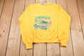 Vintage 1980s Road Runner Monza Spyder Graphic Raglan Crewneck Sweatshirt