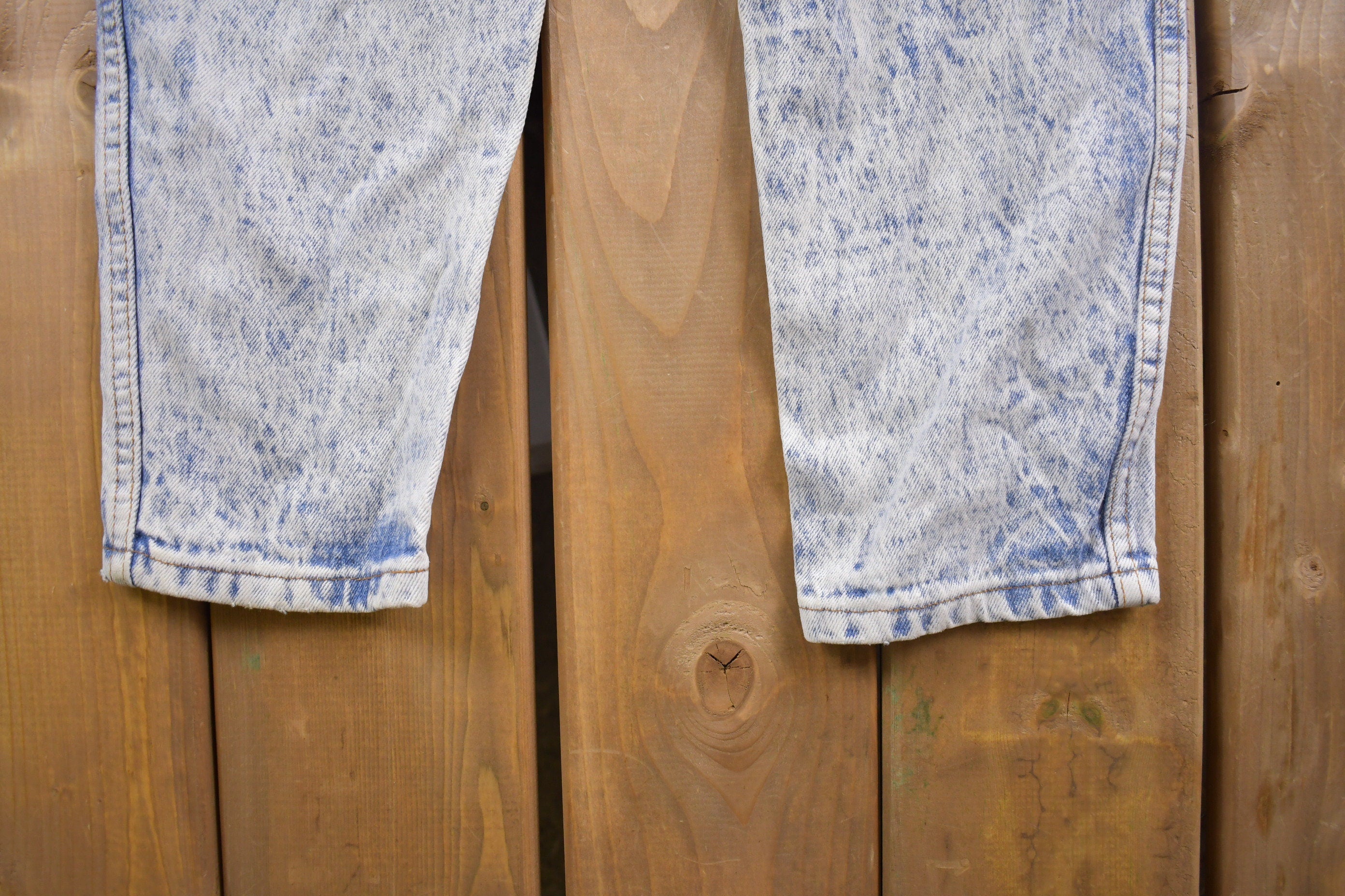 Vintage 1980s Chic Acid Wash Skinny Jeans 26 x 29