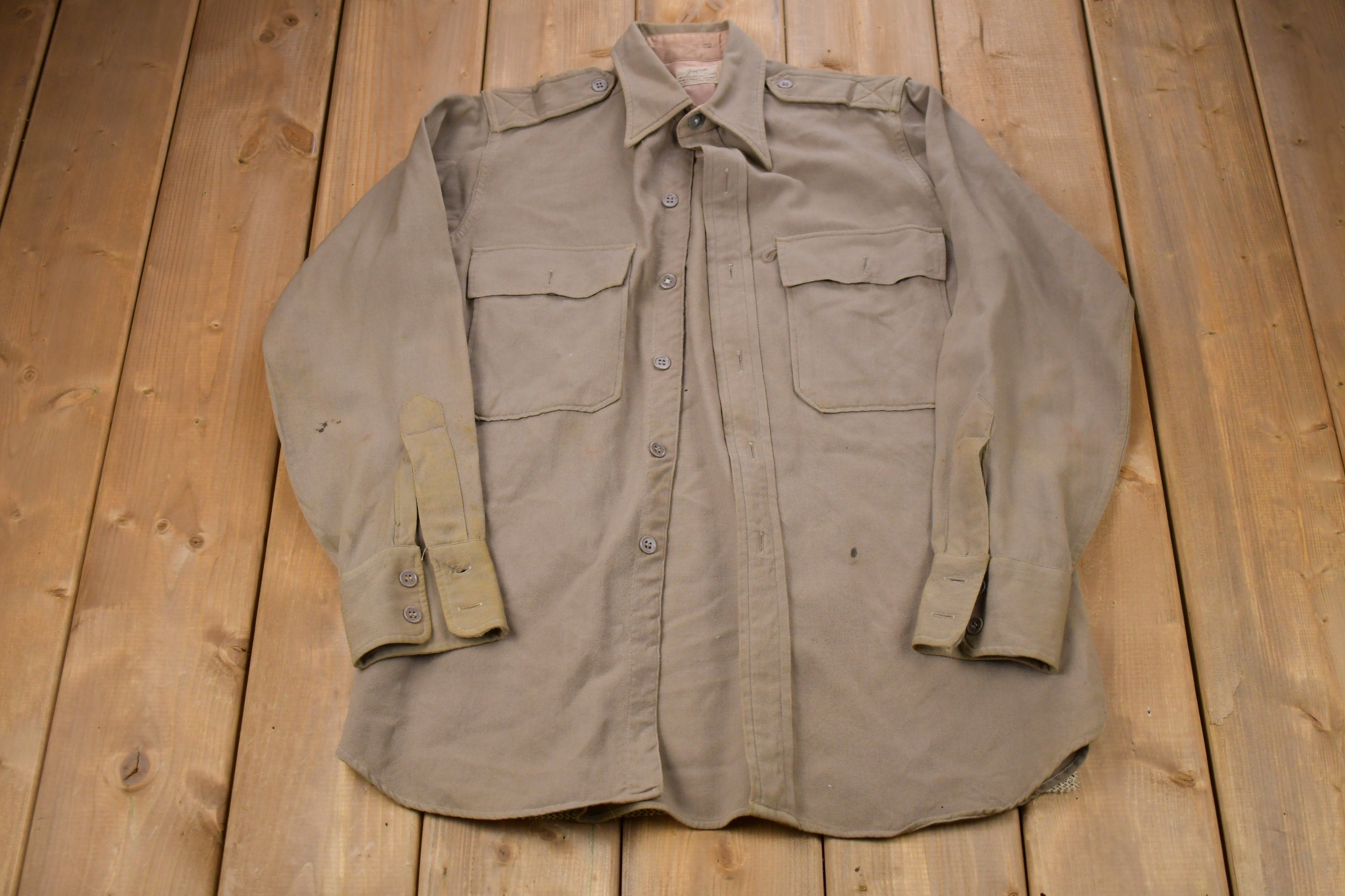 Vintage 1980s Jayson Button Up Shirt