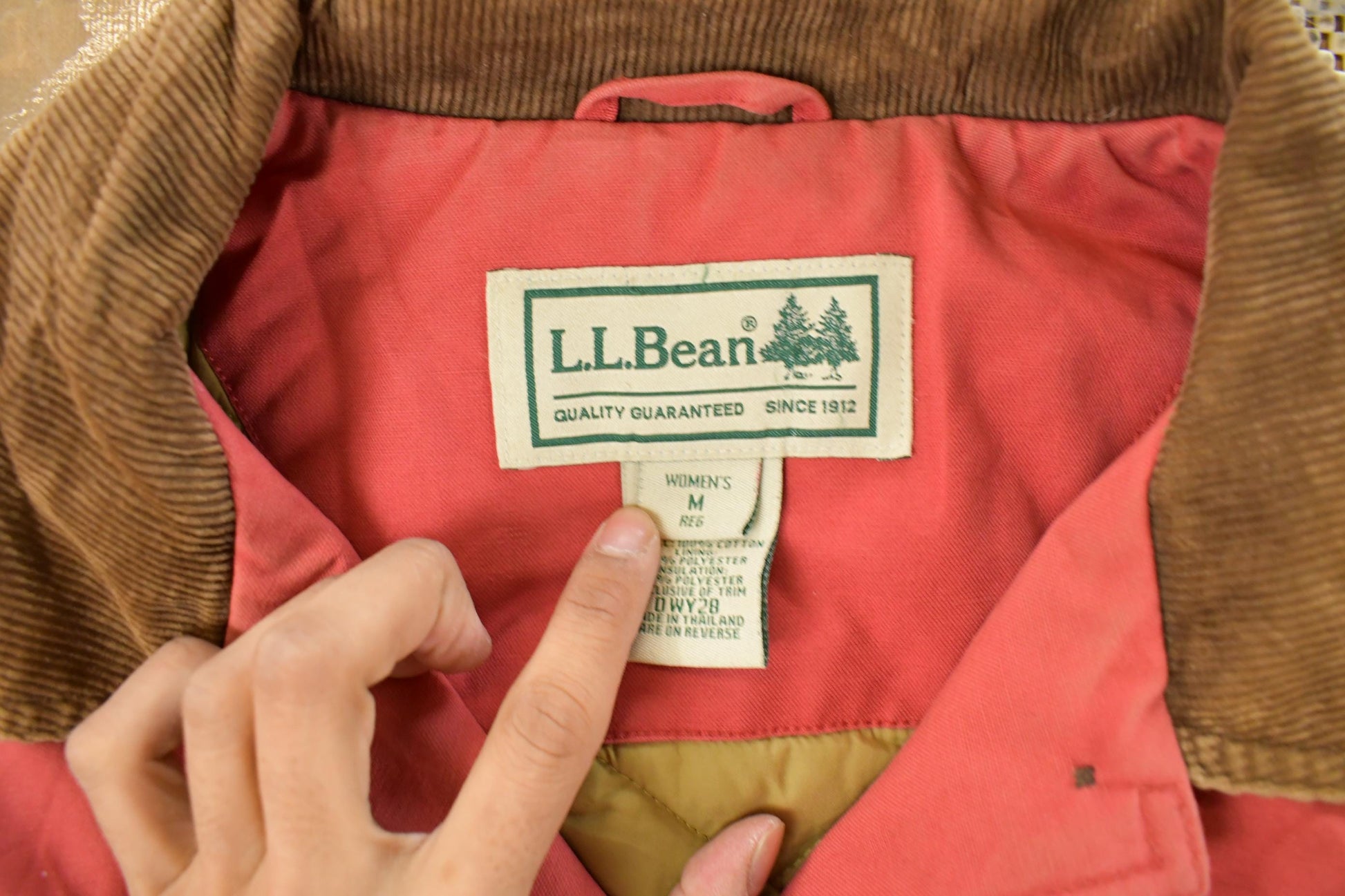 Vintage 1990s L.L. Bean Insulated Barn Chore Jacket Women's Medium