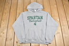 Vintage 1997 Spartan Volleyball Collegiate Hoodie
