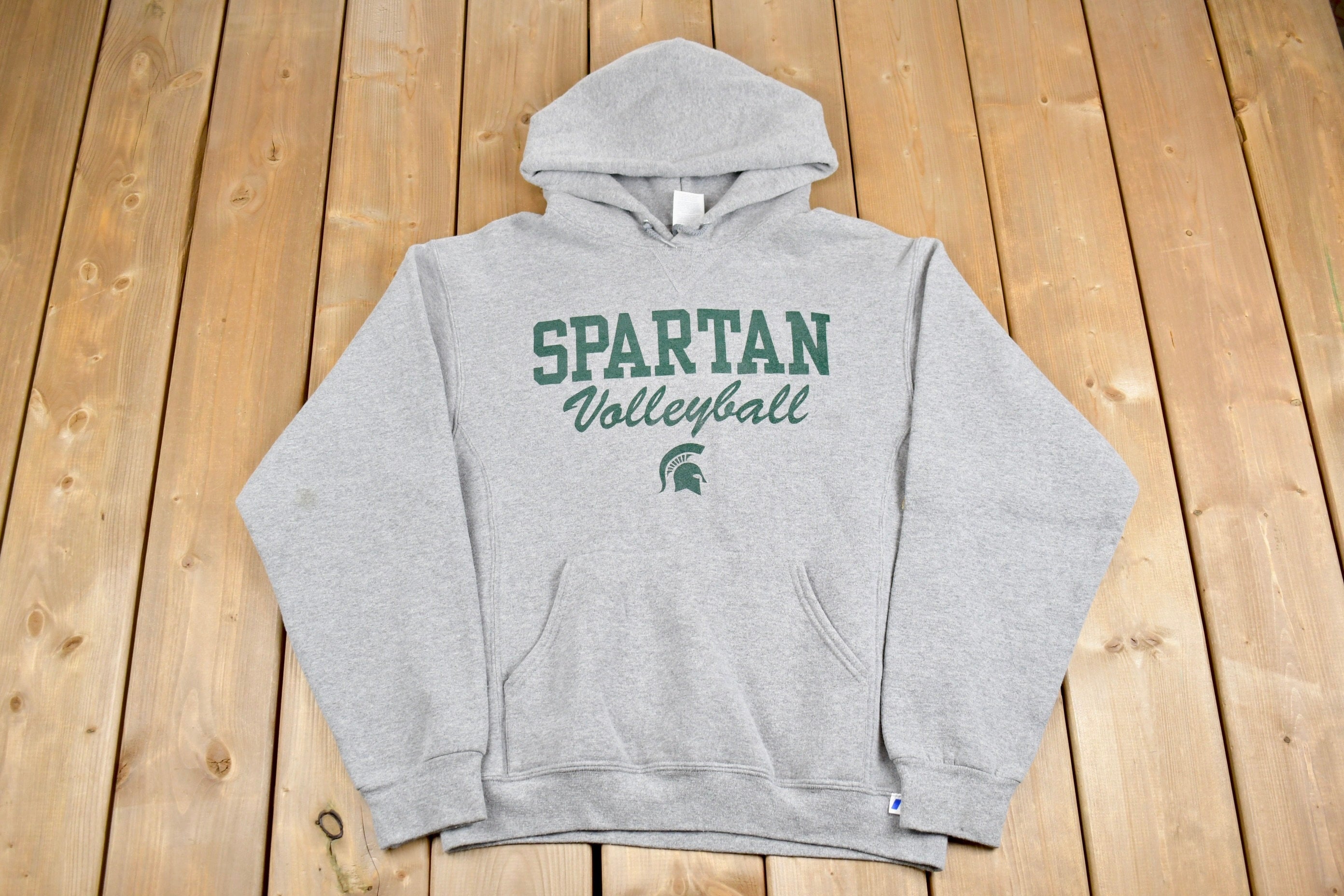 Vintage 1997 Spartan Volleyball Collegiate Hoodie