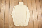 Vintage 1990s Bengal Lancer Knit Turtle Neck Sweater