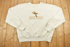 Vintage 1990 Eshquaguma Country Club Humming Bird Crewneck Sweatshirt