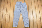 Vintage 1990s Levi's 521 Red Tab Denim Jeans Size 27 x 26.5
