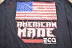Vintage Y2k Union Made Ellwood "American Made" Casual Long Sleeve Made In USA