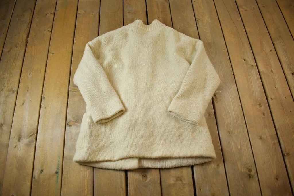 Vintage 1970s Hilda LTD 100% Wool Toggle Closure Jacket Made In Iceland