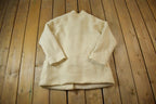 Vintage 1970s Hilda LTD 100% Wool Toggle Closure Jacket Made In Iceland