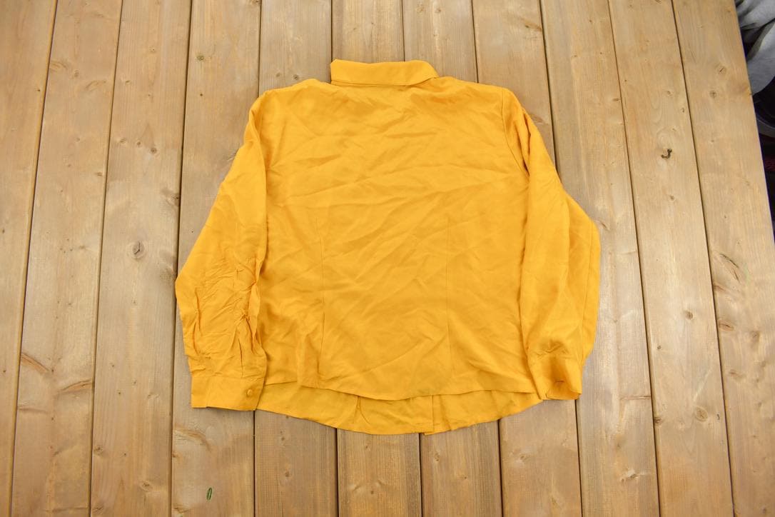 Vintage 1990s 100% Womens Button Up Shirt