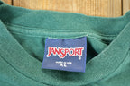 Vintage 1990s Jansport Naval Academy Souvenir T-Shirt Mens L