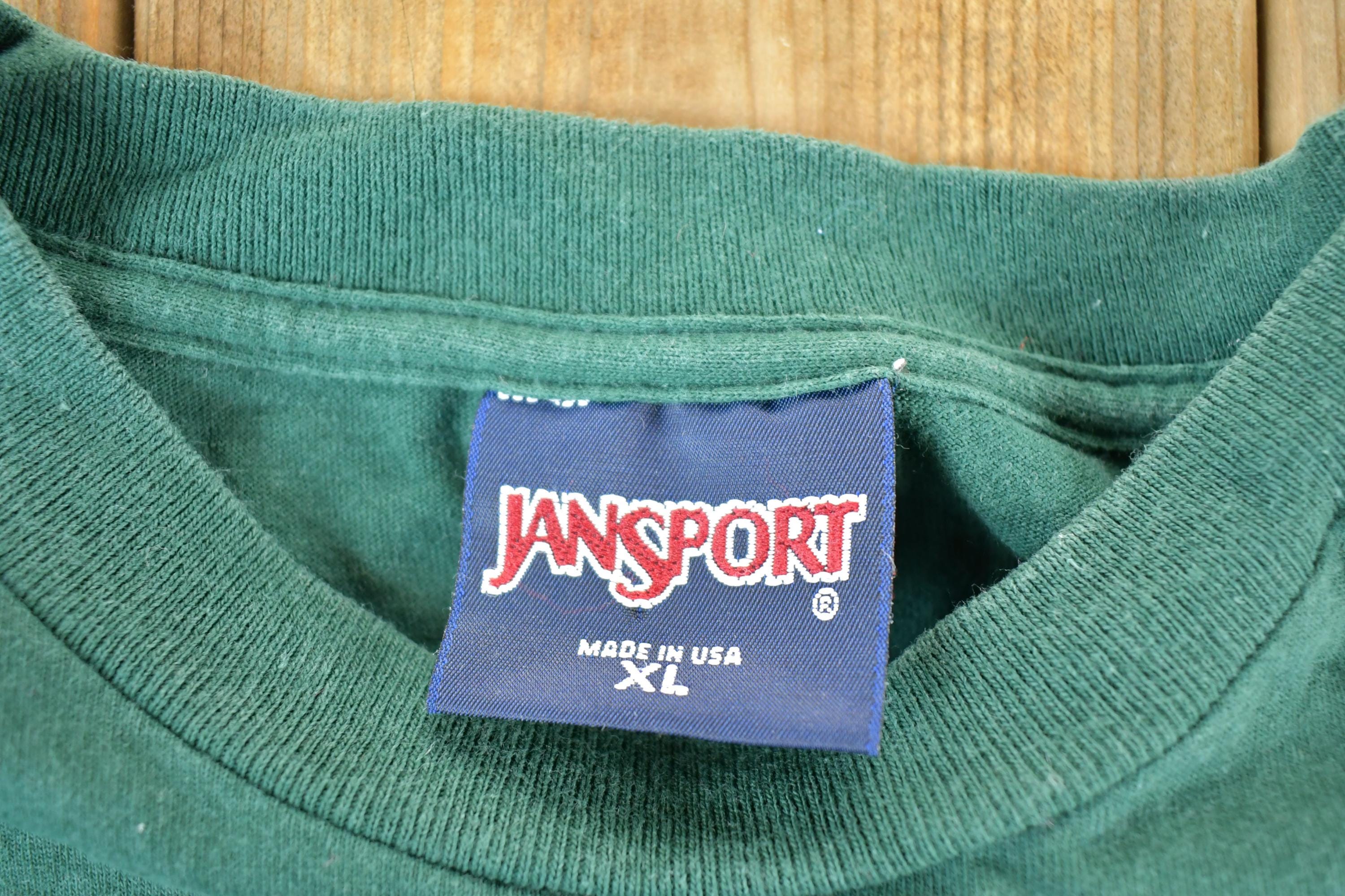 Vintage 1990s Jansport Naval Academy Souvenir T-Shirt Mens L