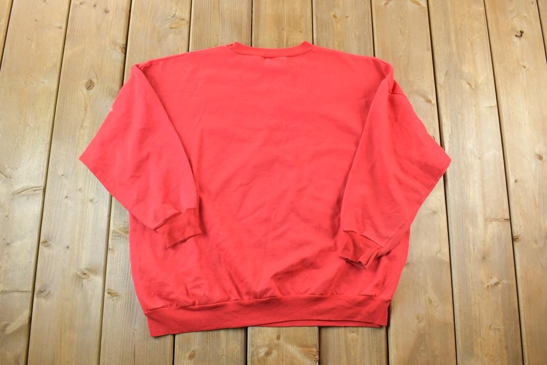Vintage 1990s Cute Floral Crewneck Sweater