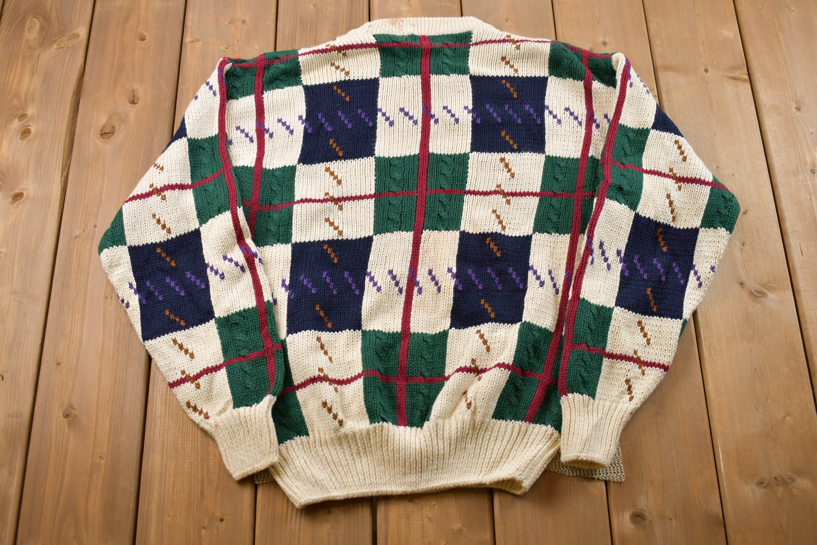 Vintage 1990s Van Heusen Knitted Sweater