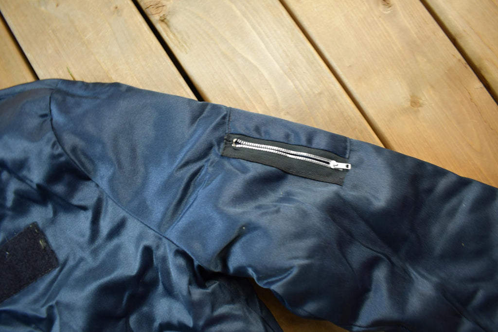 Vintage 1980s Traron-86 Sabre Hawks Military Flight Jacket