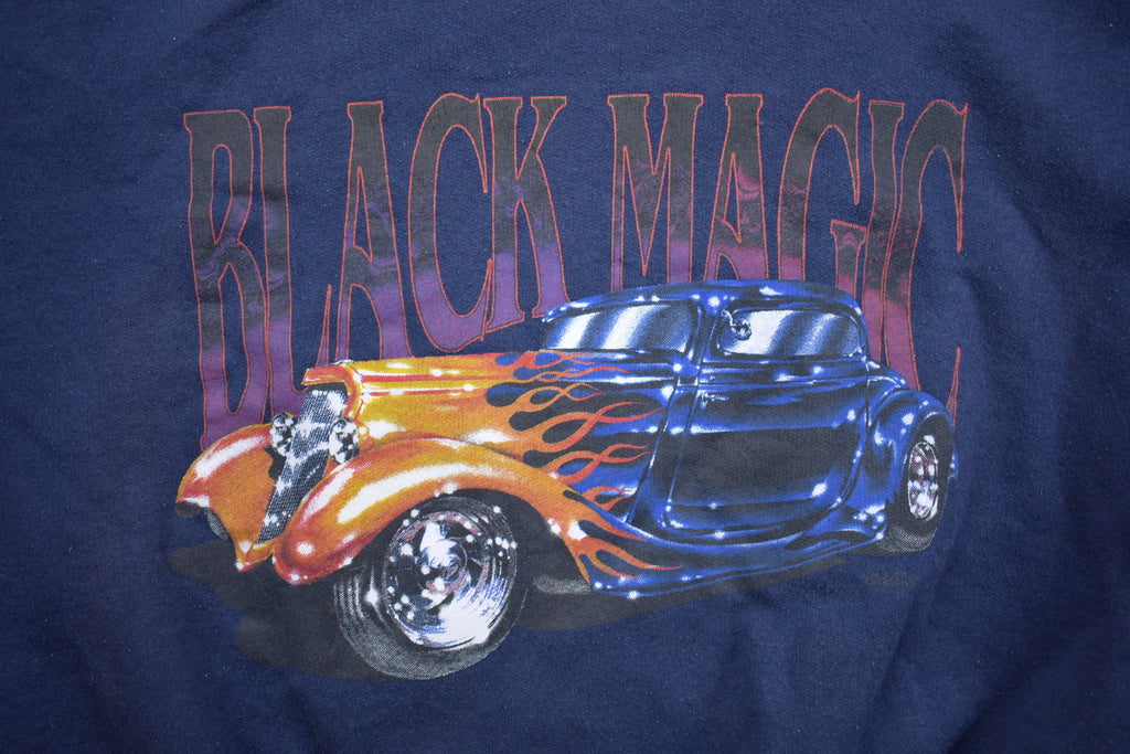 Vintage 1990s Hot Rod Black Magic Crewneck Sweatshirt
