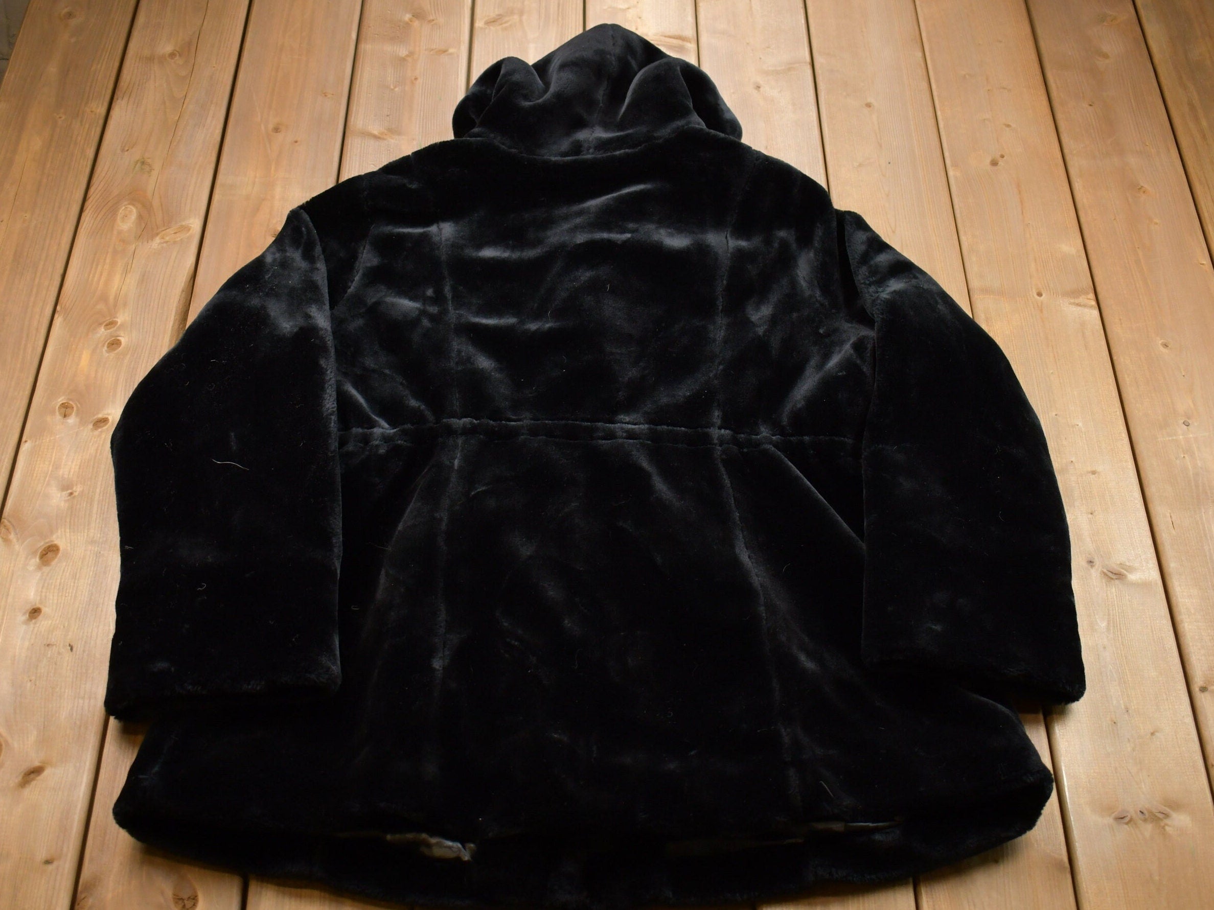 Vintage 1990s Dennis Basso Fur Coat