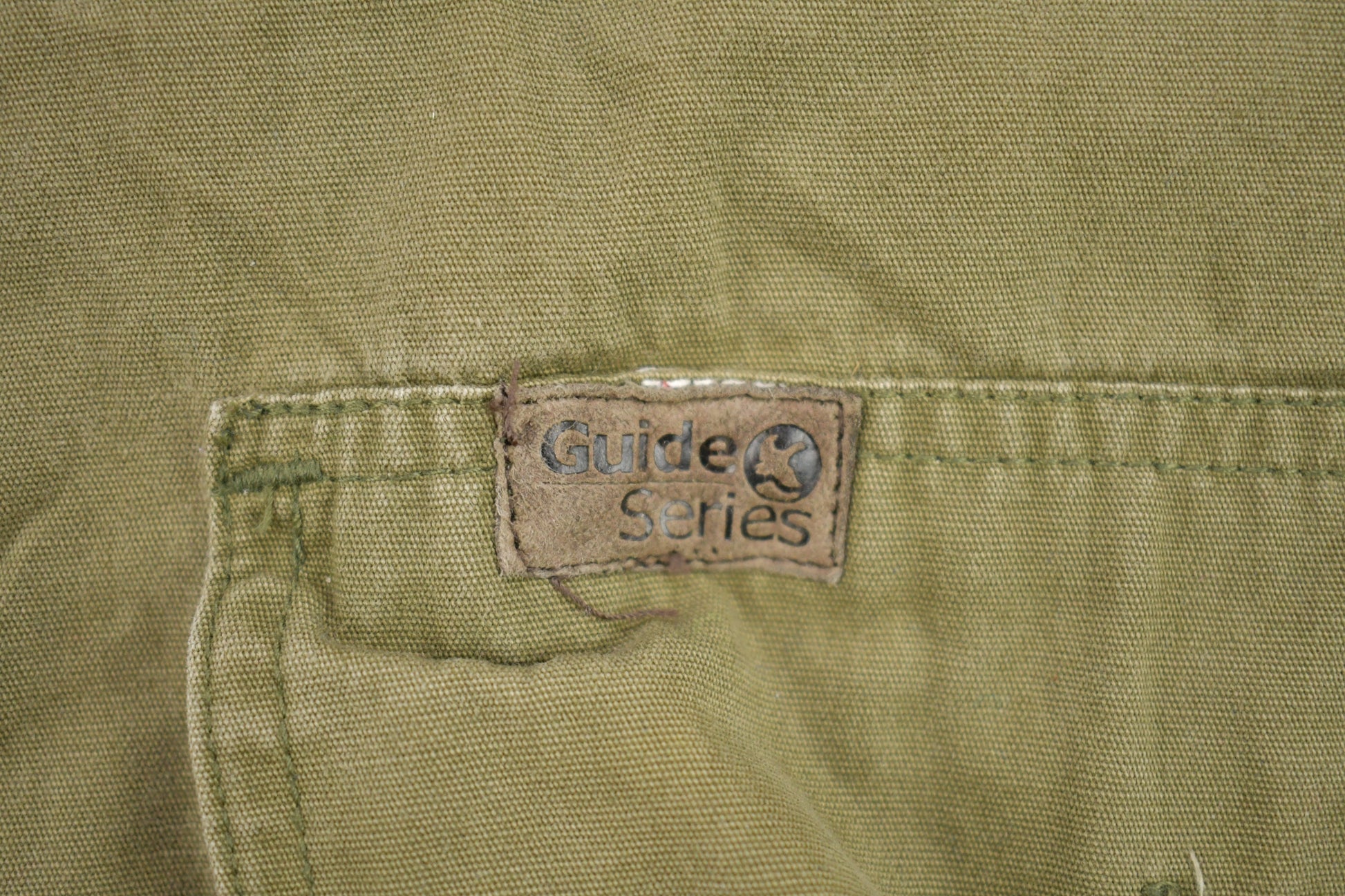 Vintage 2000s Outdoorsman Adventure Patch Blank Button Up Shirt /