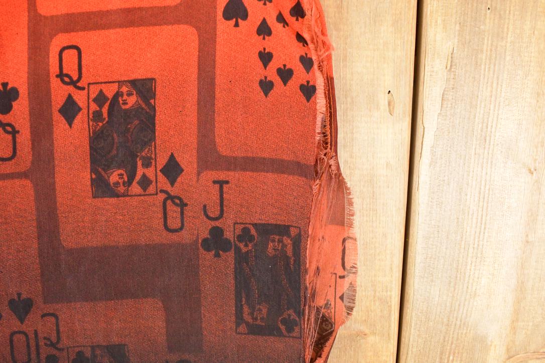 Vintage 1990s Texas Hold Em Abstract Button Up Shirt Men's XL