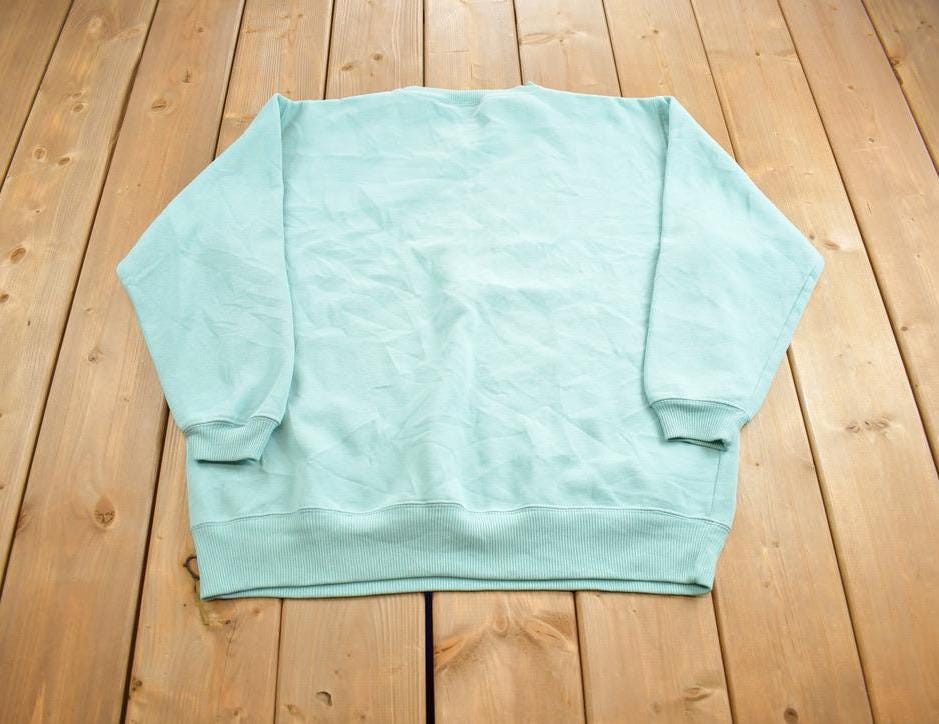 Vintage 1990s Cherokee American Tradition Embroidered Crewneck Sweatshirt Made In USA