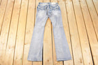 Vintage Deadstock Y2K Grace In LA Bedazzled Low Rise Jeans Women's Size 27 x 32