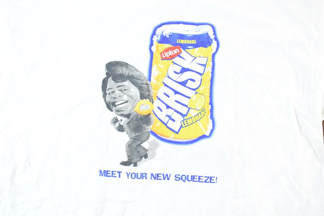 Vintage 1990s James Brown Single Stitch Promo T-Shirt
