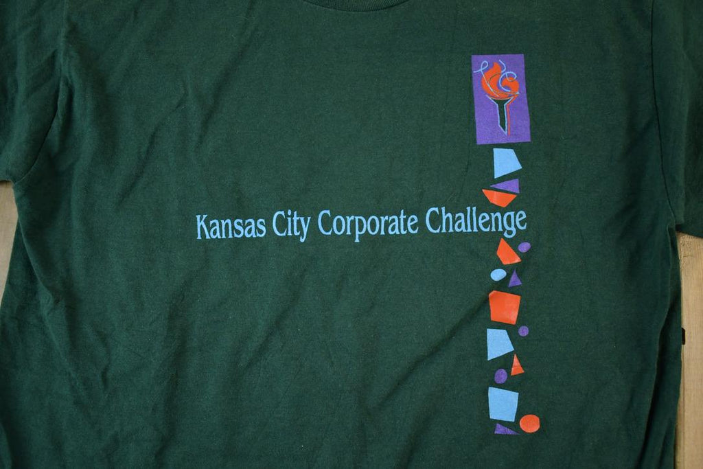 Vintage 1995 IBM Summer Games Souvenir Single Stitch Graphic Print T-Shirt