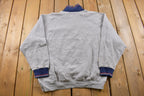 Vintage 1990s Tommy Hilfiger 14 Zip Sweatshirt  Stained  90s Crewneck  Vintage Tommy  Essential  Streetwear  90s