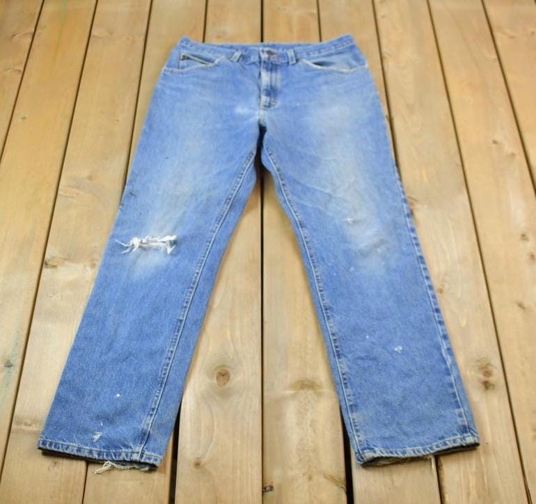 Vintage 1990s Levi's 560 Red Tab Denim Jeans Size 36 x 29