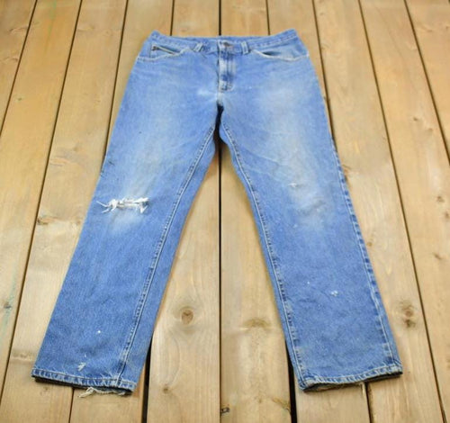 Vintage 1990s Levi's 560 Red Tab Denim Jeans Size 36 x 29 / Blue / Light Wash / Vintage Denim / Made In USA / 90s Levi's / Straight Leg