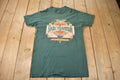 Vintage 1991 Harley Davidson Ride American Single Stitch 3D Emblem T-Shirt Made In USA