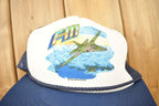 Vintage 1989 F-111 Fighter Jet Trucker Hat