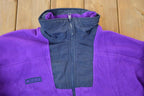 Vintage 1990s Columbia Fleece Quarter Zip Fleece Sweater / Outdoorsman / 90s Sweater / Streetwear / Hiking / Fleece Zip up