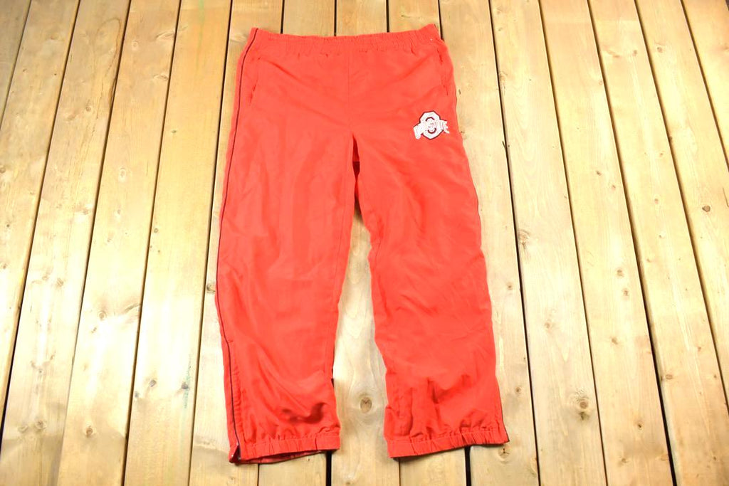 Vintage 1990s Ohio State 58 Sports Track Pants / American Vintage / Streetwear / Vintage Pants / Vintage Sweat Pants