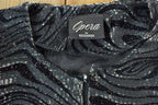 Vintage 1960s Sequin Fancy Button Up Shirt