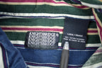 Vintage 1990s KnightsBridge Striped Long Sleeve Dress Shirt