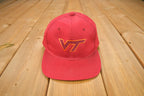 Vintage 1990s Virginia Tech University Collegiate Snap Back Hat