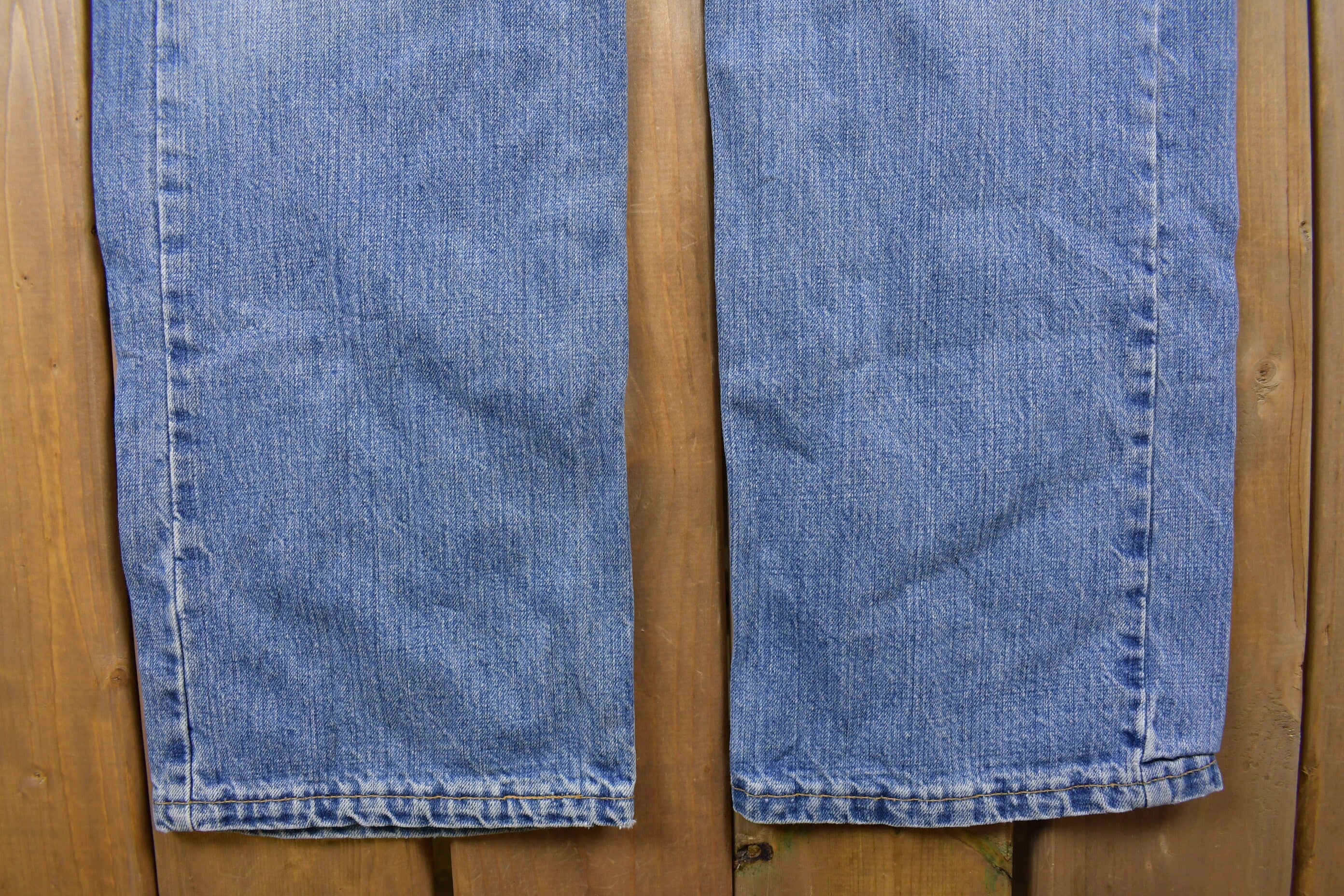 Vintage 1990s Levi's 529 Red Tab Jeans Size 34 x 32
