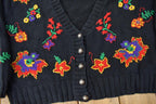 Vintage 1990s Liz Claiborne Knit Cardigan Sweater