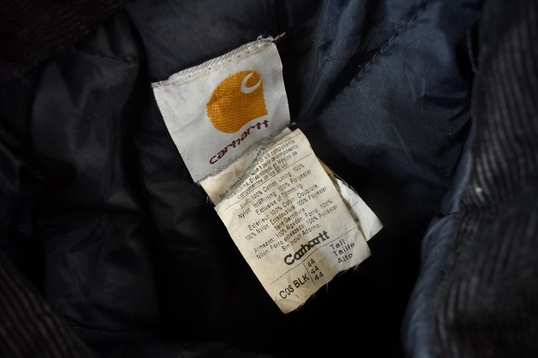 Vintage 1990s Traditional Carhartt Work Coat